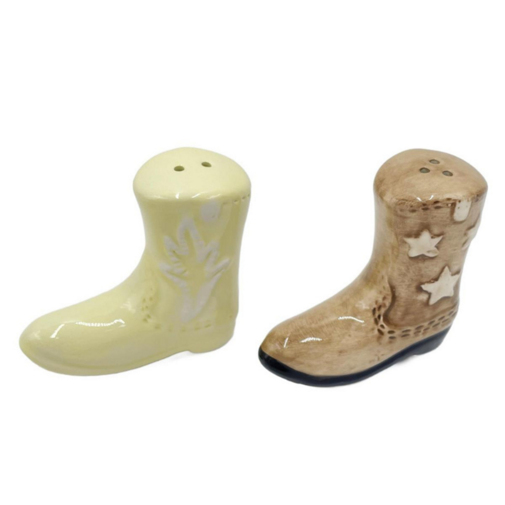 Truu Design Cowboy Boot Salt & Pepper Shakers