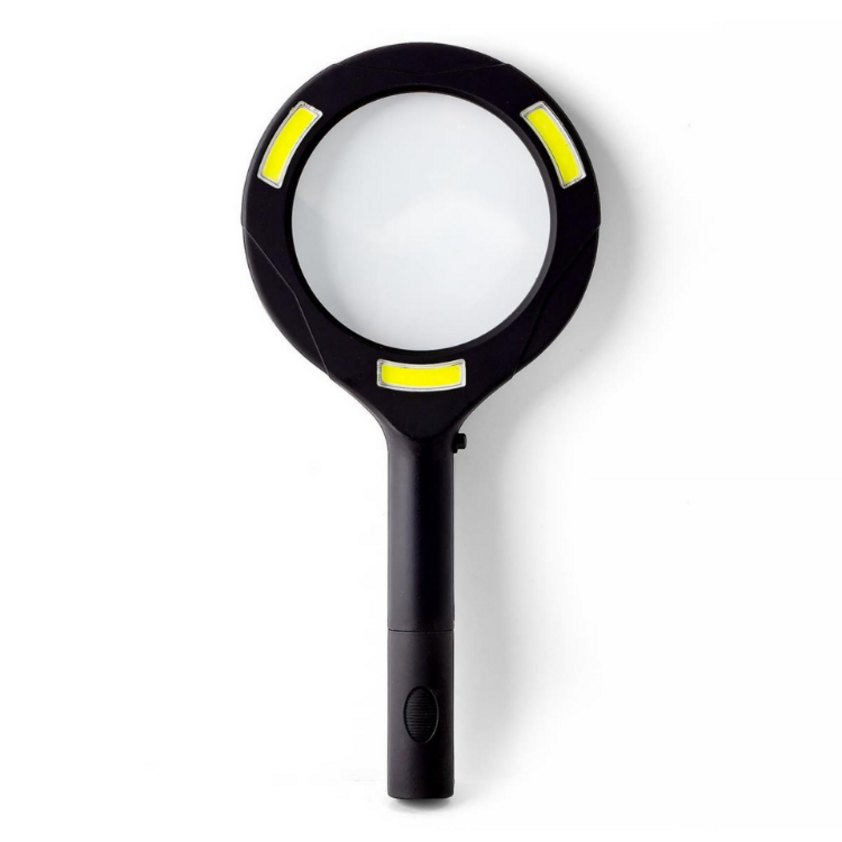 Focus Electronics COB Magnifying Glass w/Rubber Coated Handle