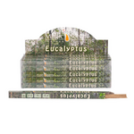 Tulasi 9" Incense Sticks - Eucalyptus - 8pcs