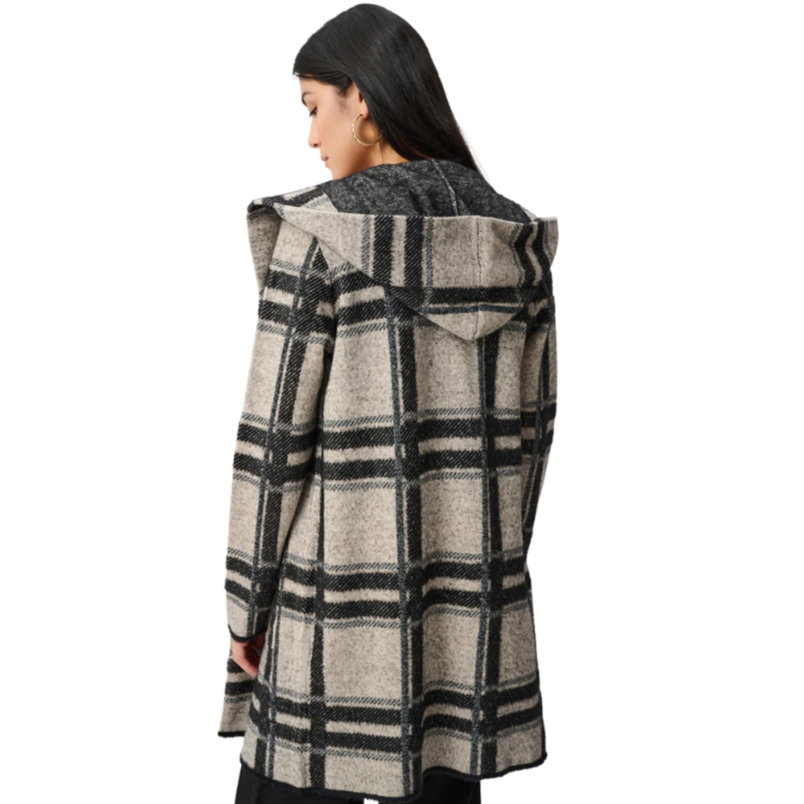 Joseph Ribkoff Joseph Ribkoff - Plaid Long Sleeve Cardigan
