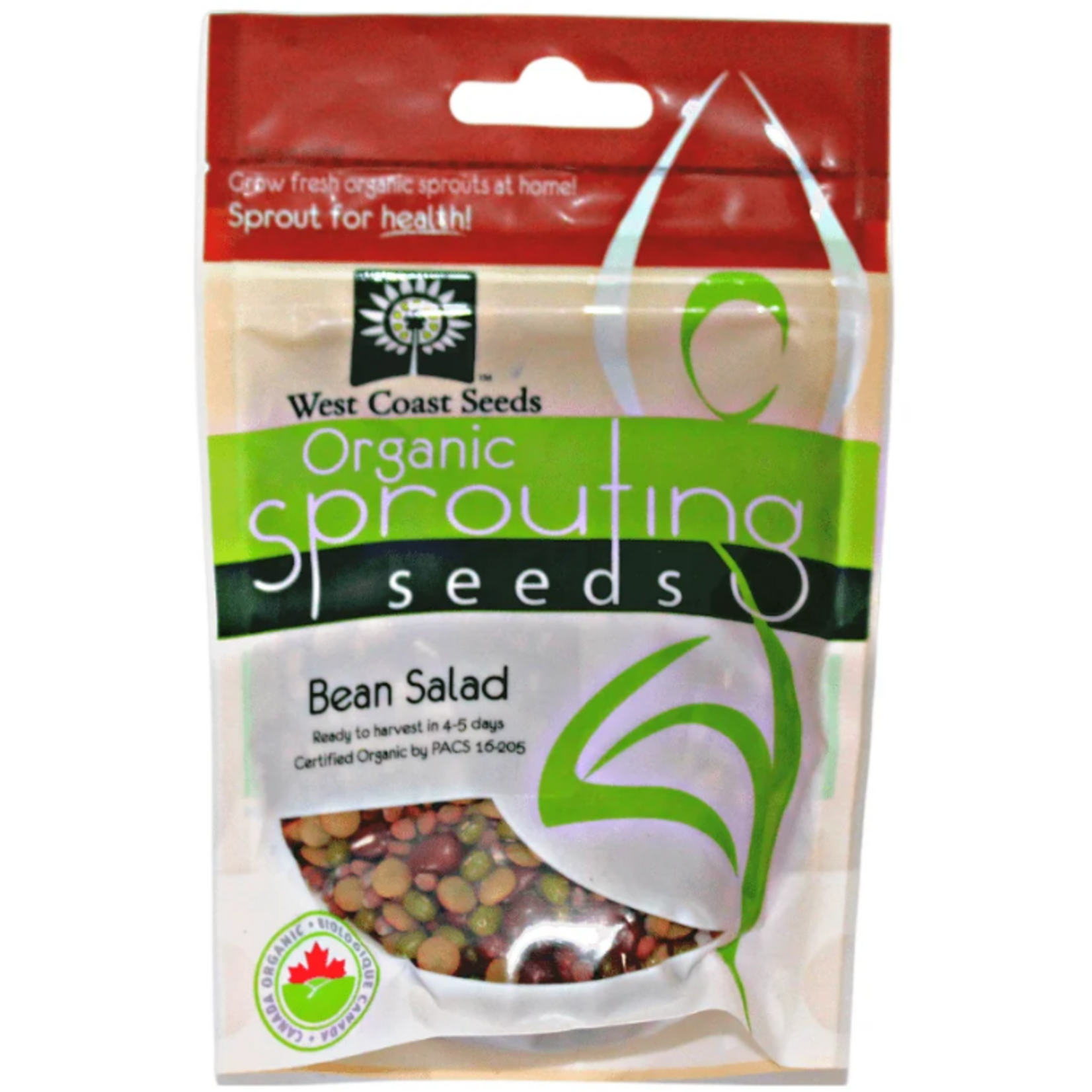 West Coast Seeds - Bean Salad - Bean Salad Mix Organic