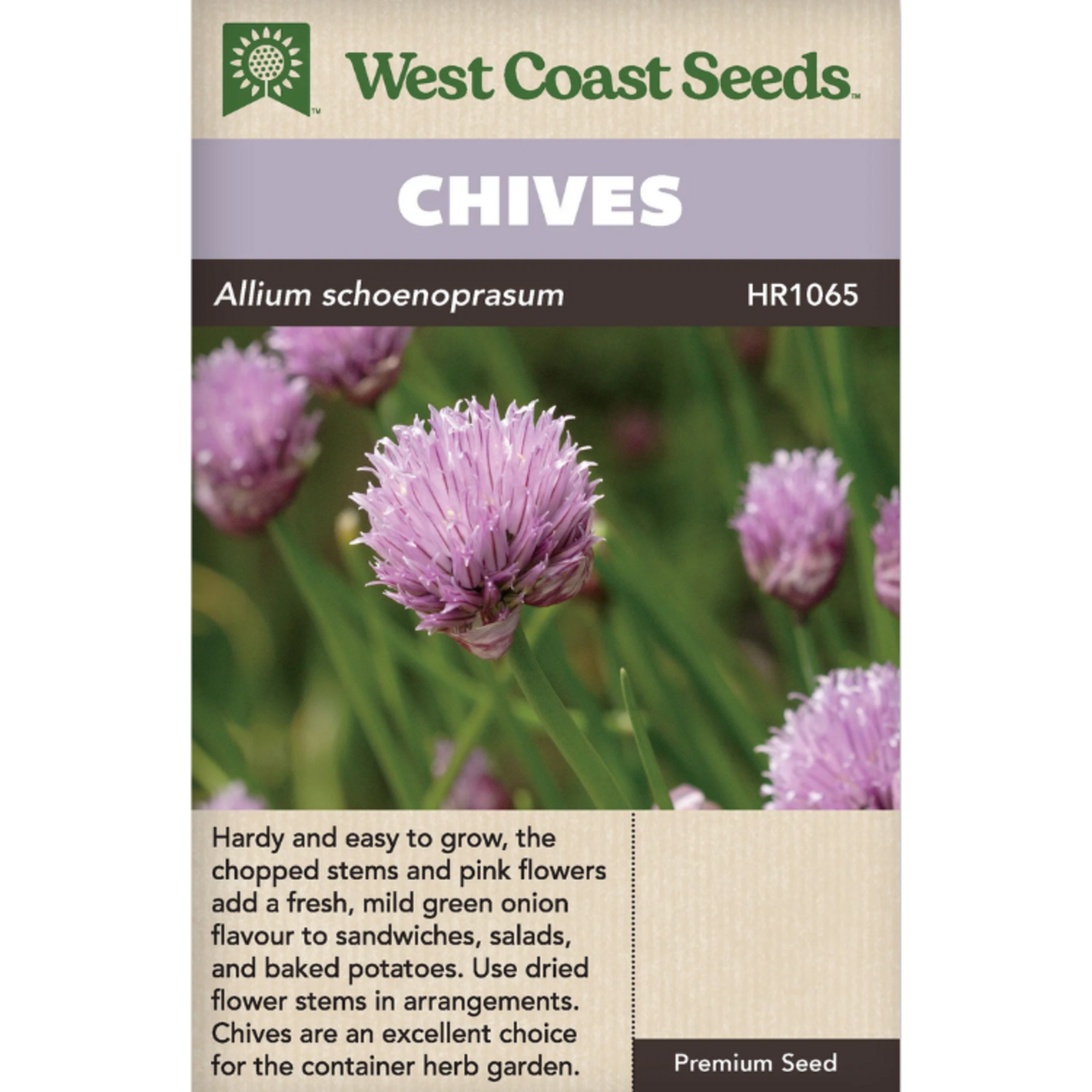 West Coast Seeds - Chives - Chives