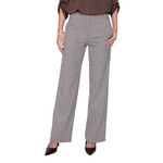 Renuar Mini Houndstooth Straight Leg Pants