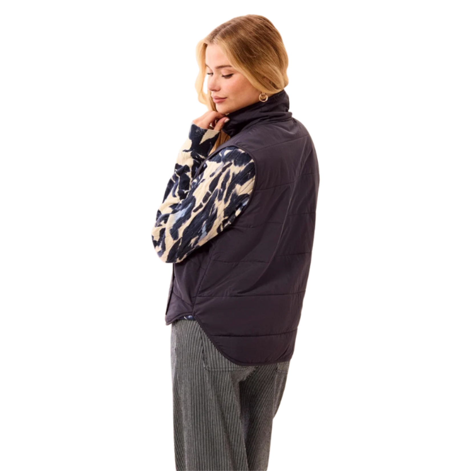 Tribal Tribal - Packable Puffer Vest