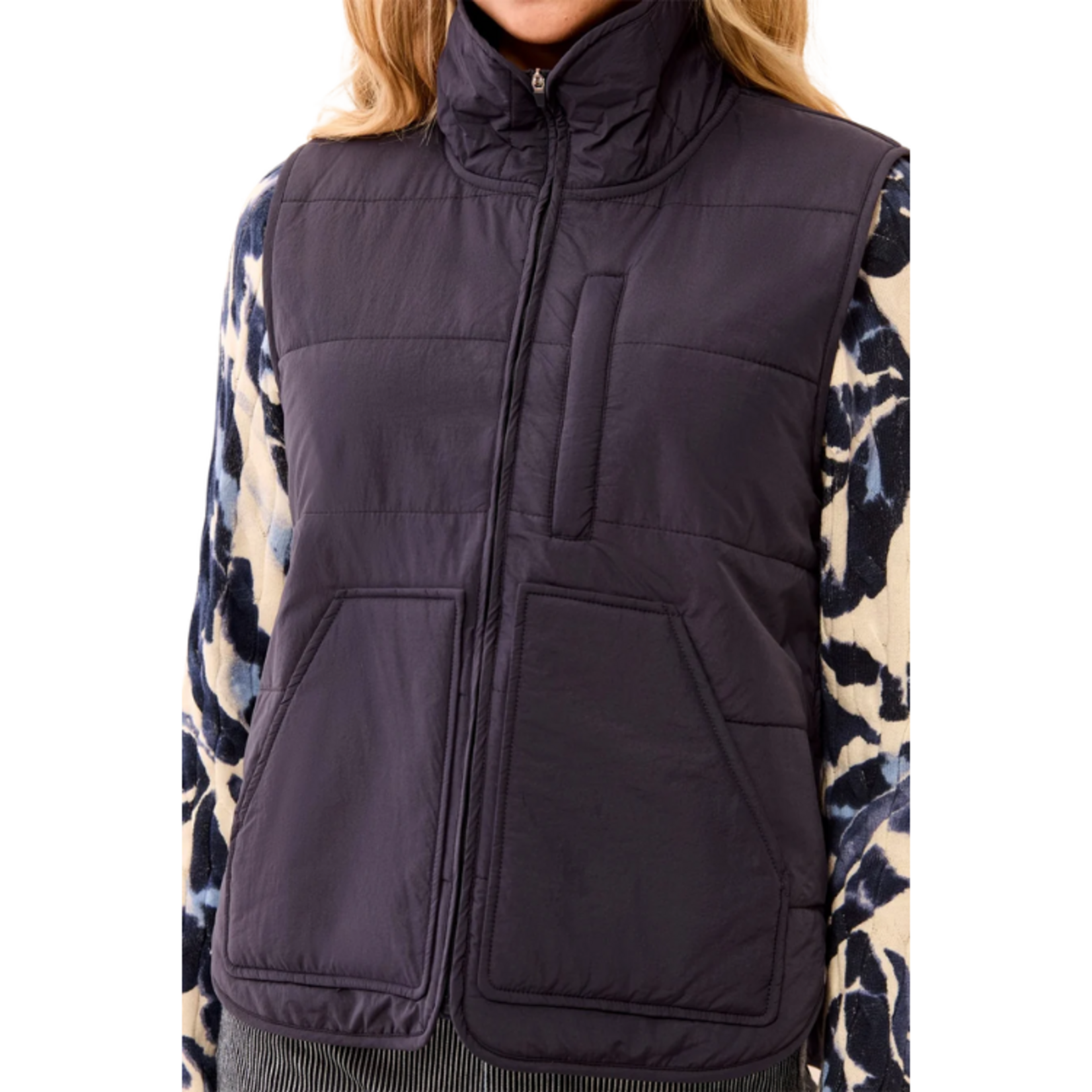 Tribal Tribal - Packable Puffer Vest