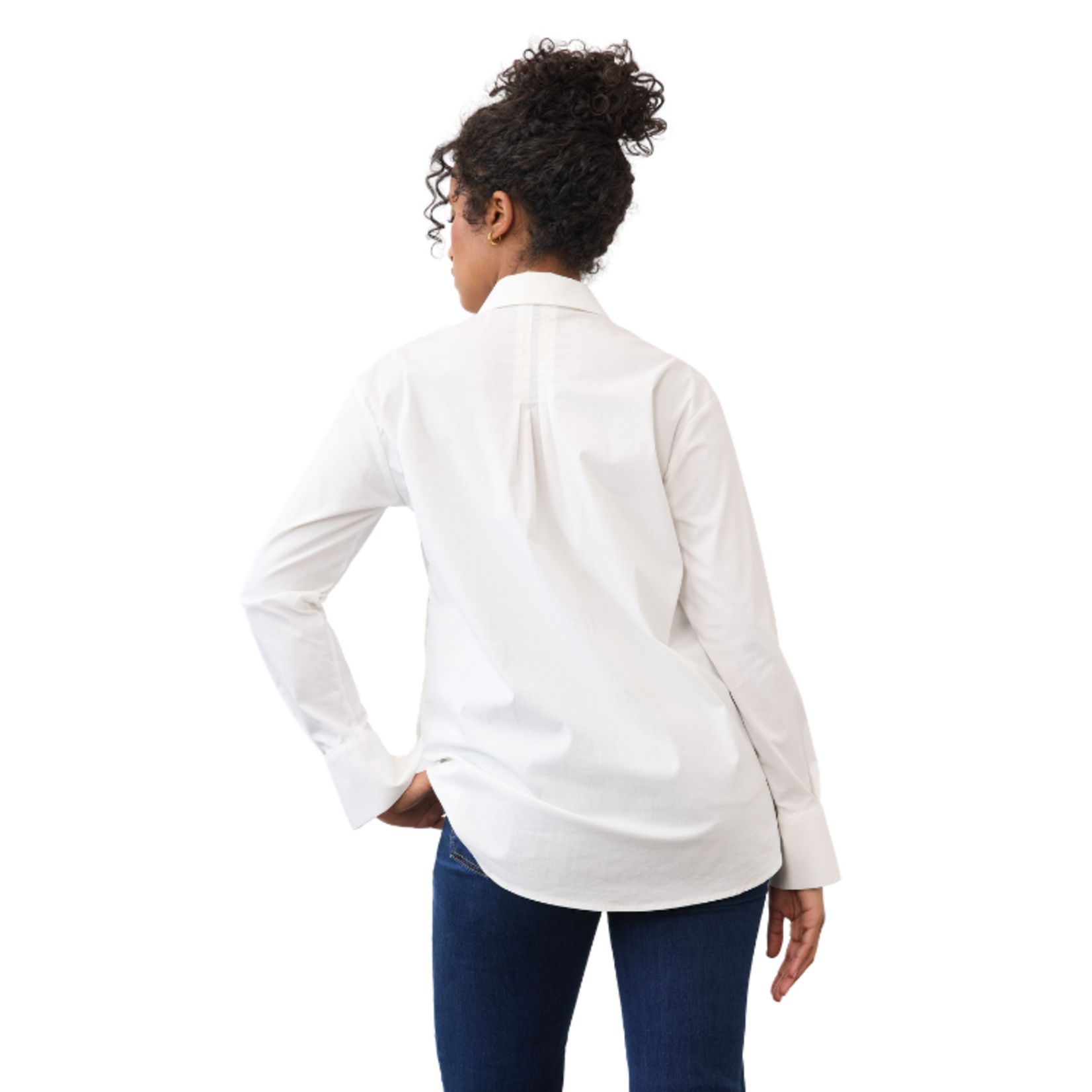 French Dressing French Dressing - Side Button Detail Long Sleeve Shirt