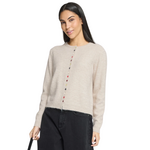 IHFANTIA Colorful Button Up Cardigan