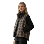 Catherine Lilywhites Reversible Plaid Vest