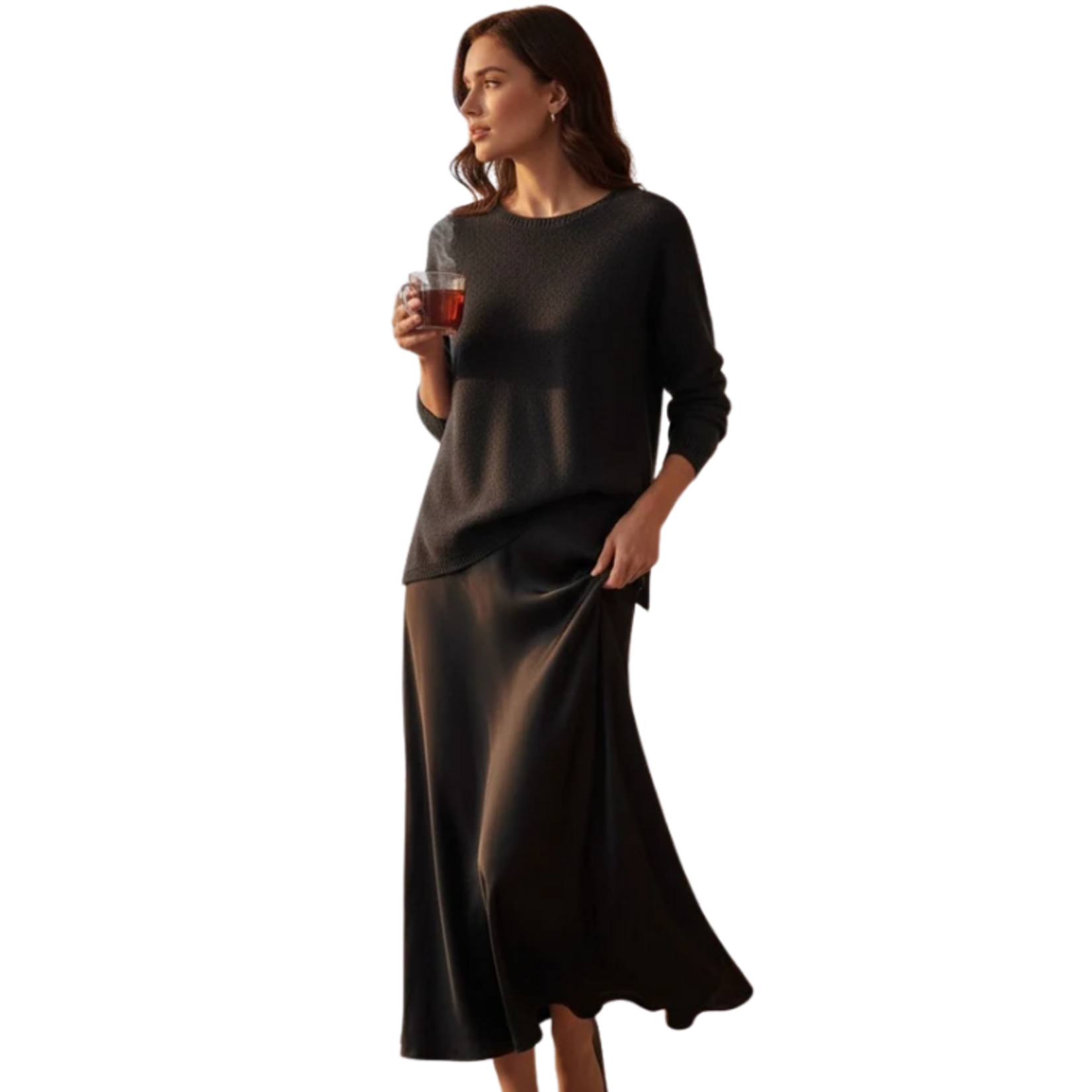 Catherine Lilywhites Catherine Lilywhites - Bias Cut Satin Skirt