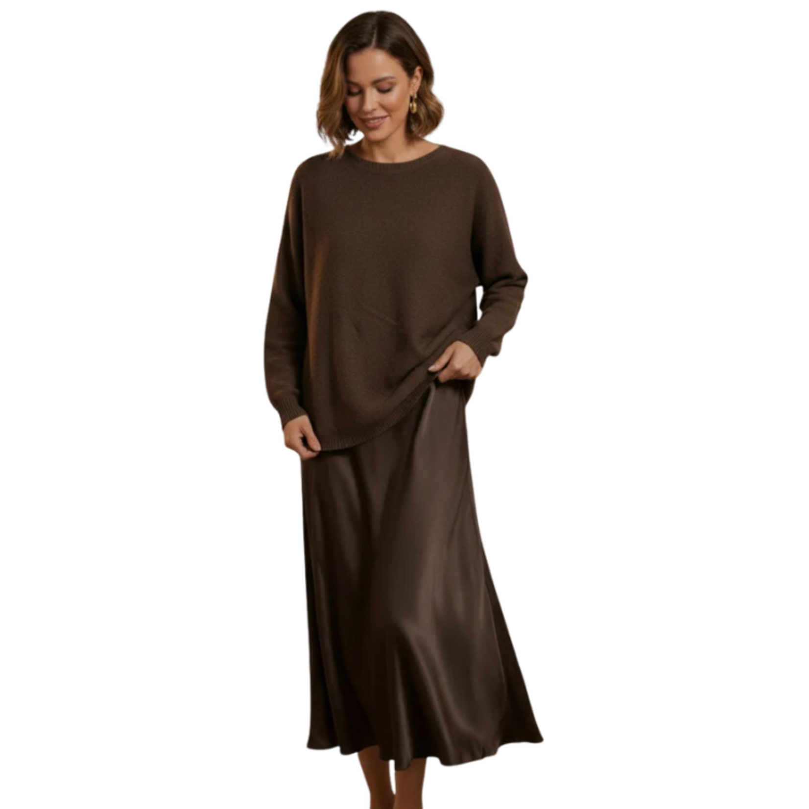 Catherine Lilywhites Catherine Lilywhites - Bias Cut Satin Skirt