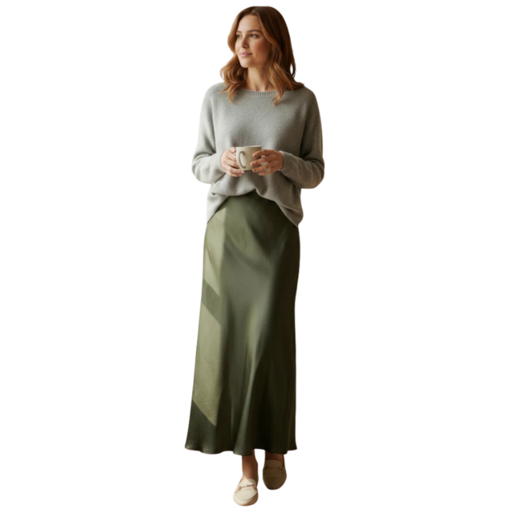 Catherine Lilywhites Catherine Lilywhites - Bias Cut Satin Skirt