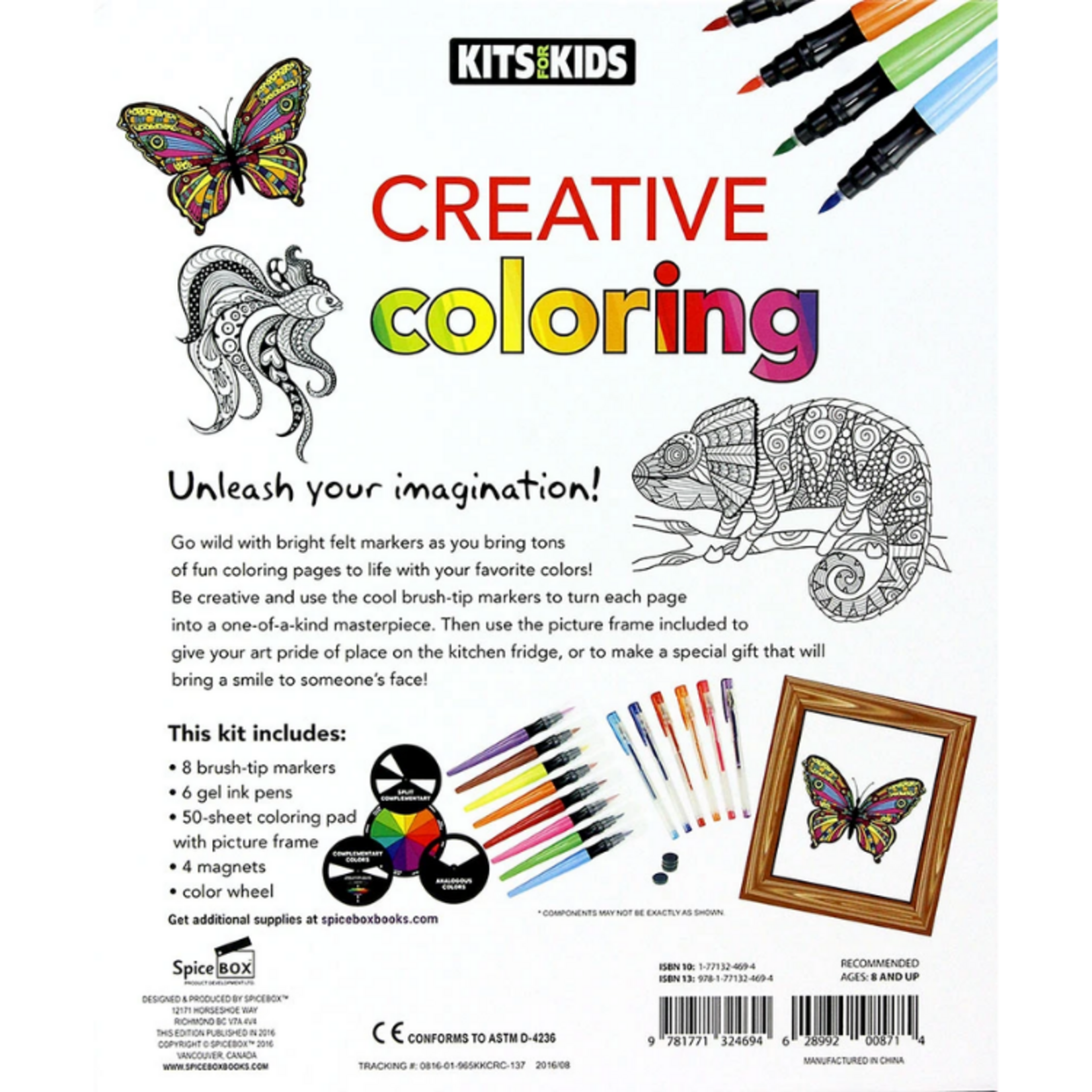 Spice Box Spice Box - Kits for Kids Creative Coloring