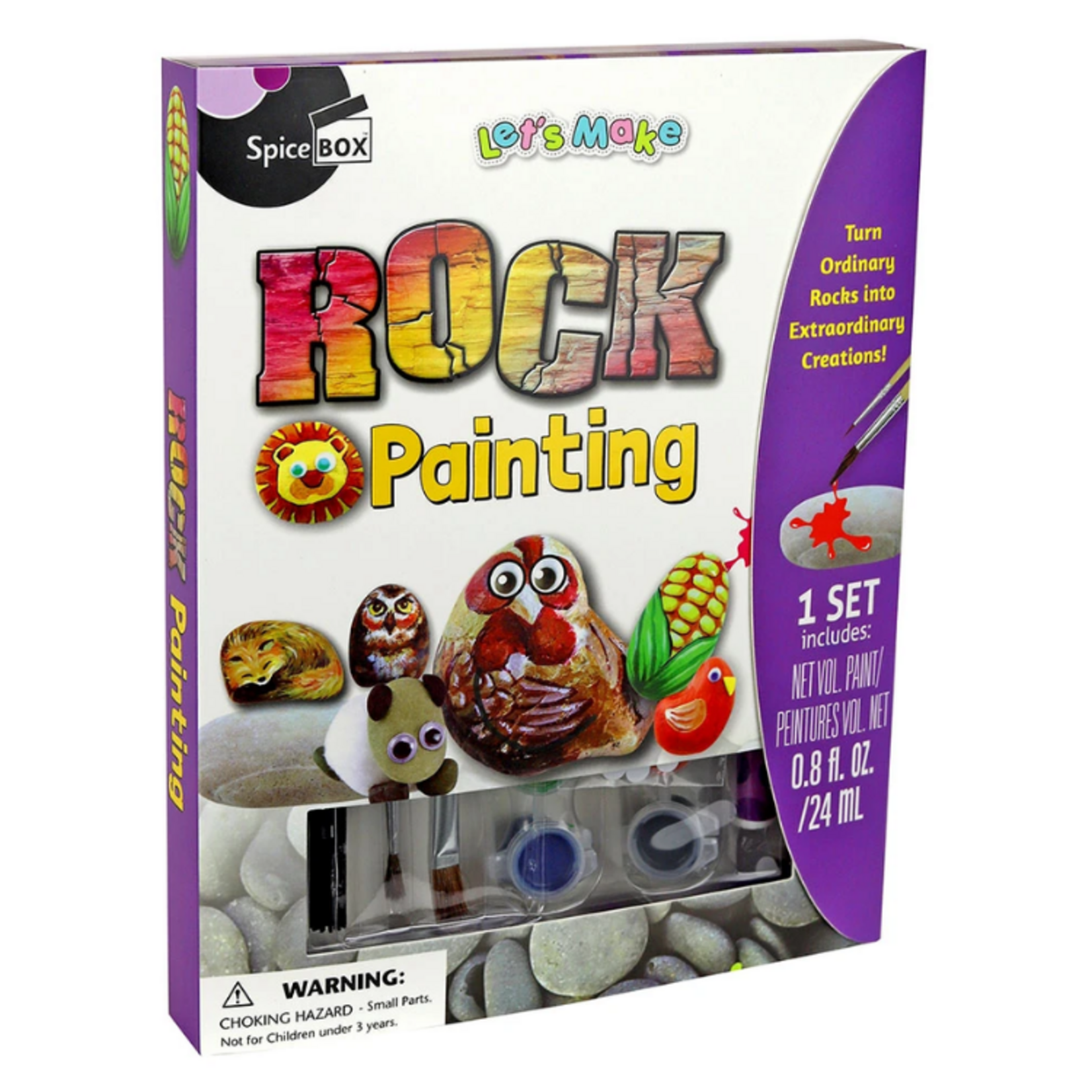 Spice Box Spice Box - Let's Make Rock Painting