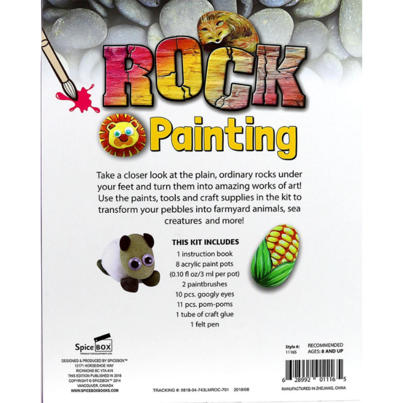 Spice Box Spice Box - Let's Make Rock Painting