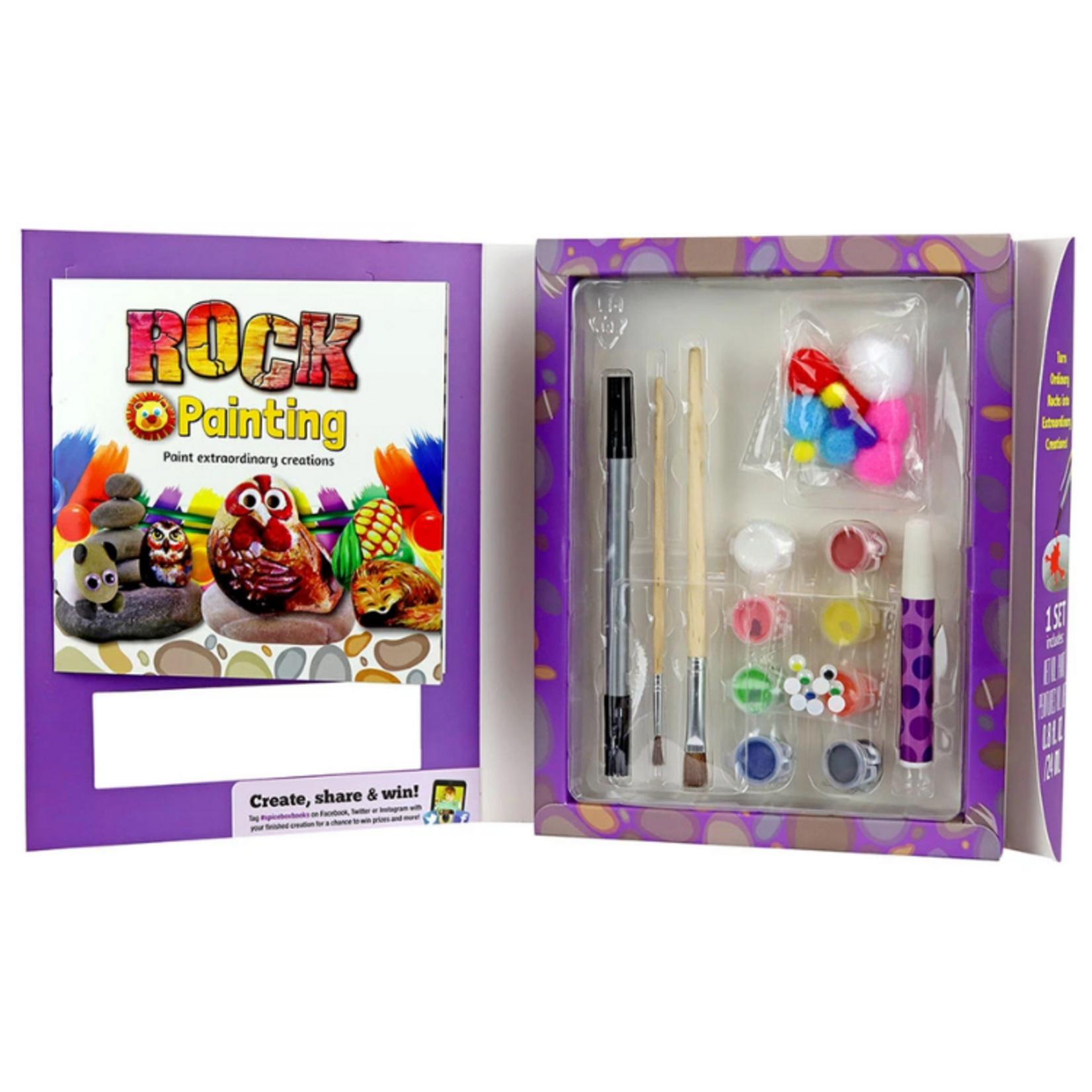 Spice Box Spice Box - Let's Make Rock Painting