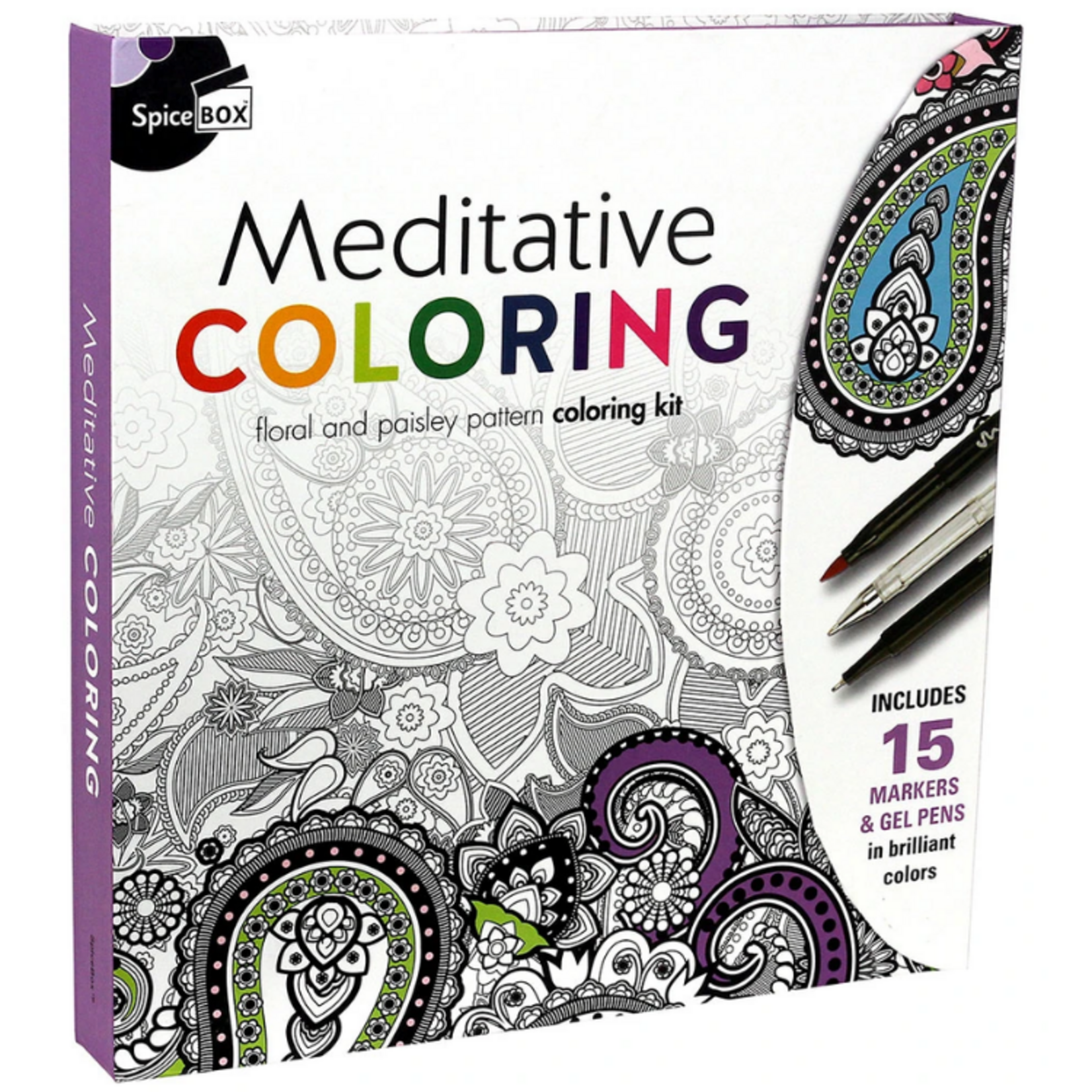 Spice Box Spice Box - Sketch Plus Meditative Coloring