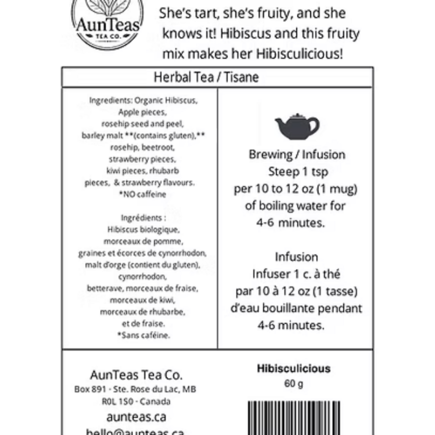 Aunteas Aunteas - Hibisculicious 60g