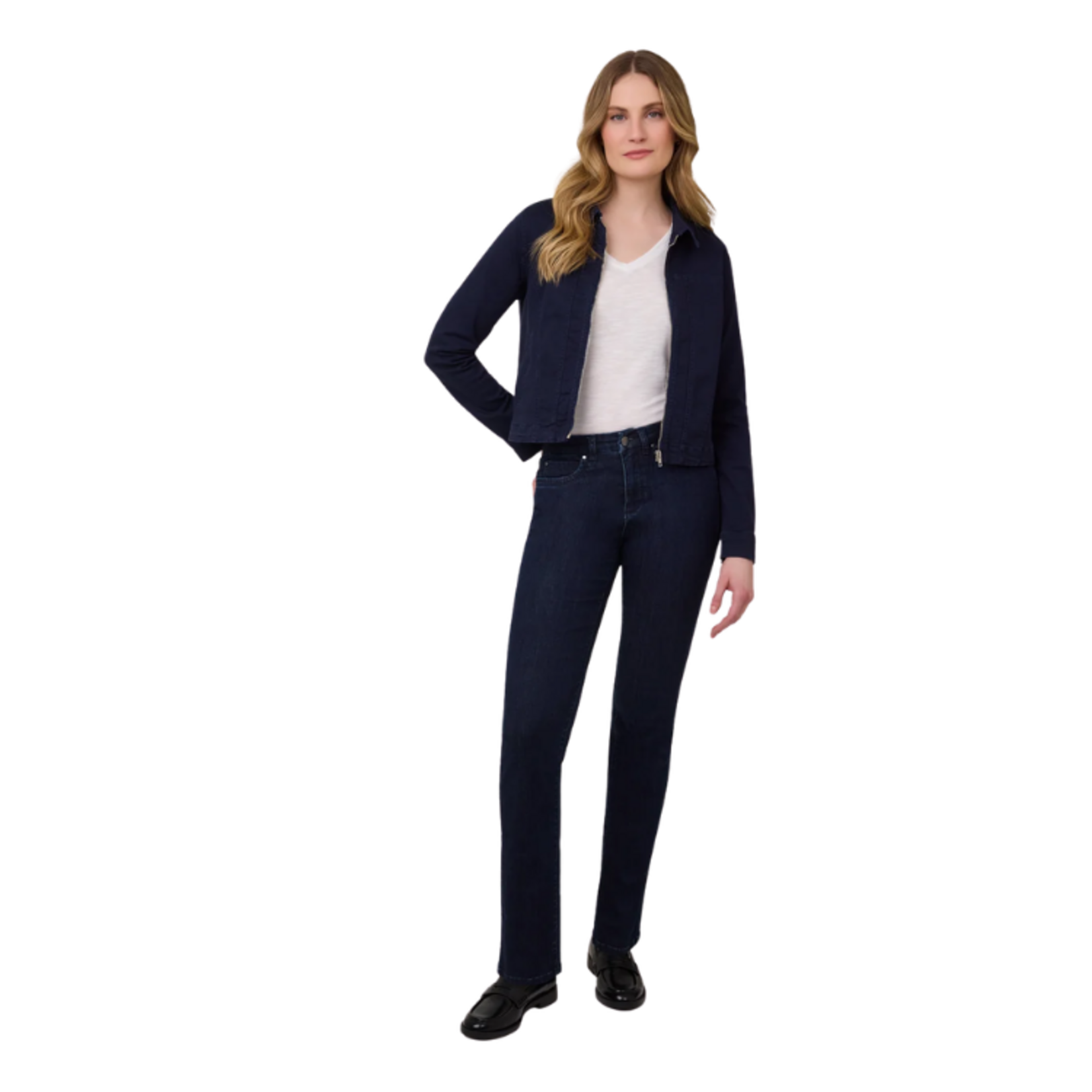 French Dressing French Dressing - Petite Olivia Straight-Leg Denim