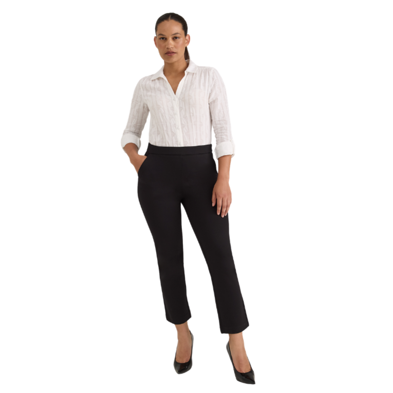 French Dressing French Dressing - Pull-On Straight Ankle Pant
