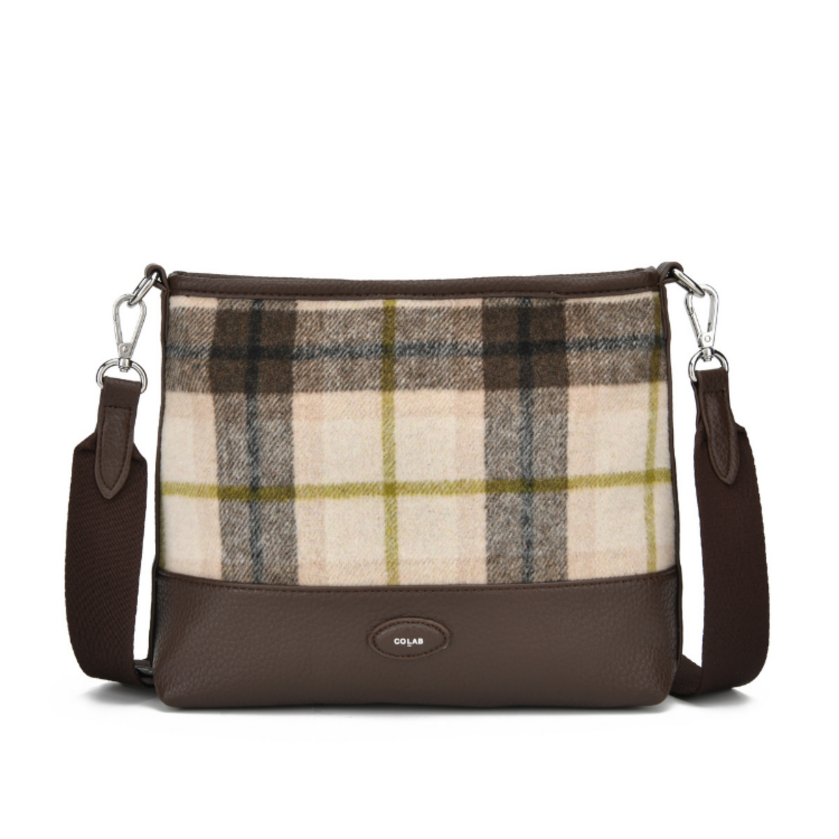 CoLab - 'Natasha' Tartan Crossbody