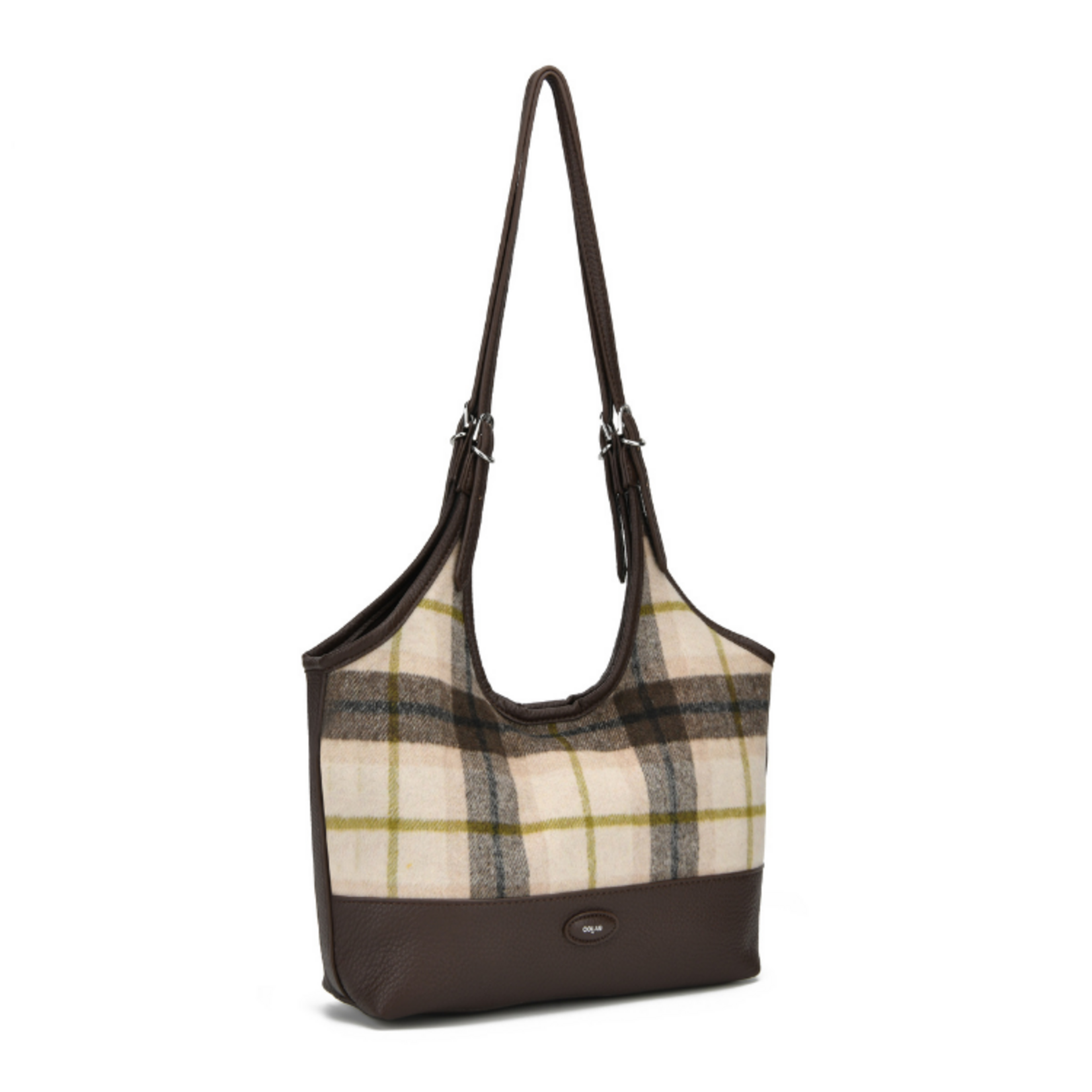 CoLab - 'Maggie' Tartan Shoulder Bag