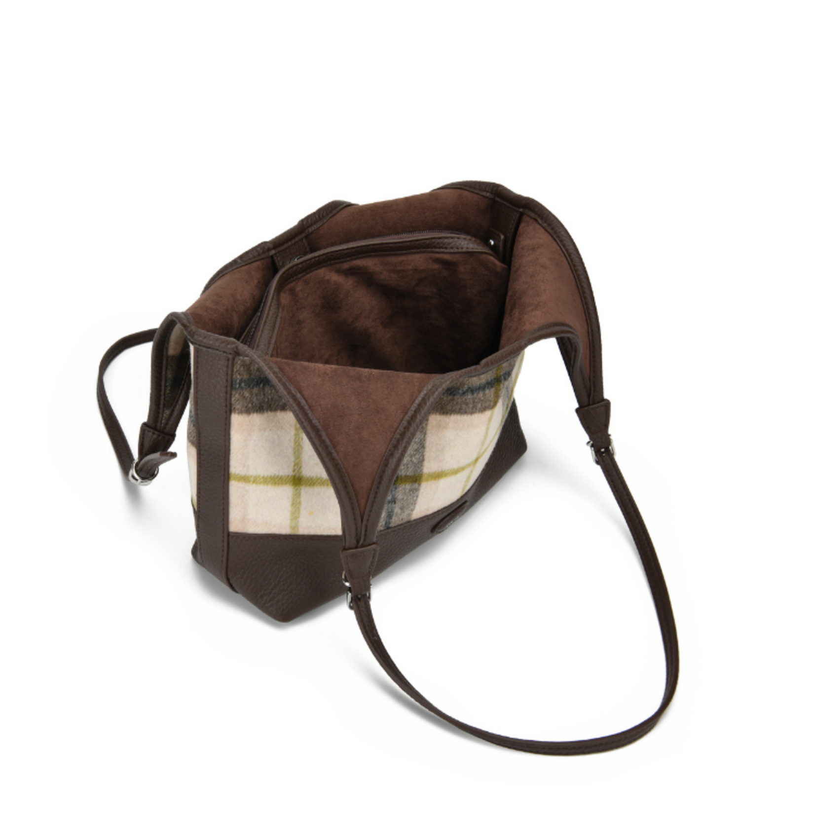 CoLab - 'Maggie' Tartan Shoulder Bag
