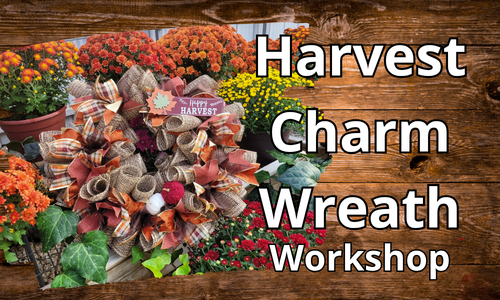 Harvest Charm Wreath Workshop