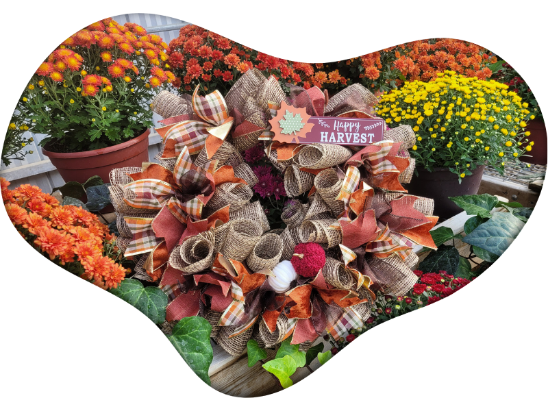 Harvest Charm Wreath Workshop at The Green Spot