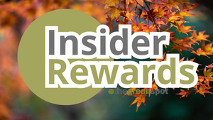 September Events and Insider Rewards