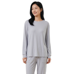 Long Sleeve Crew Neck Lounge Tee