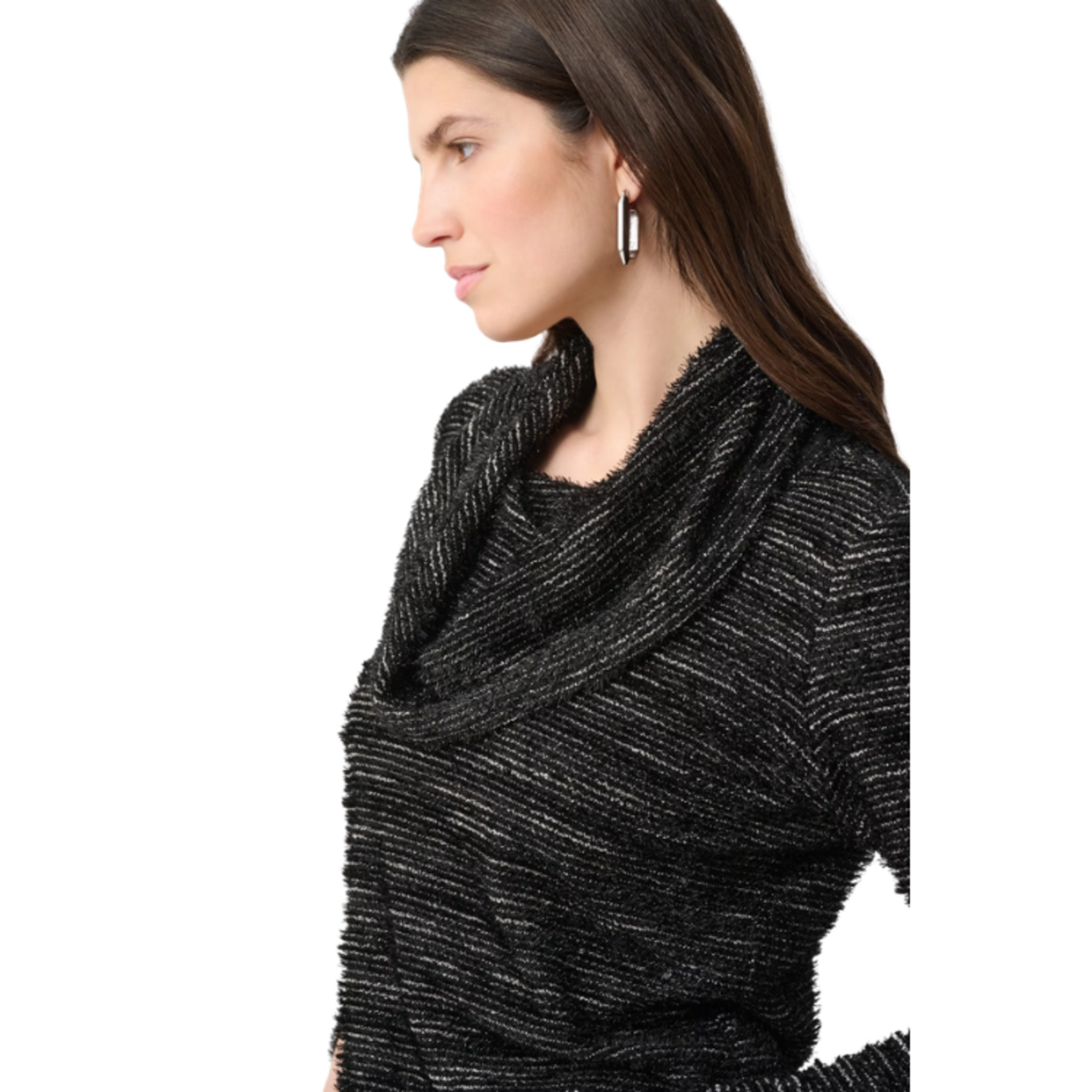 Joseph Ribkoff Joseph Ribkoff - Cowl Neck Jewel Embellished Pullover