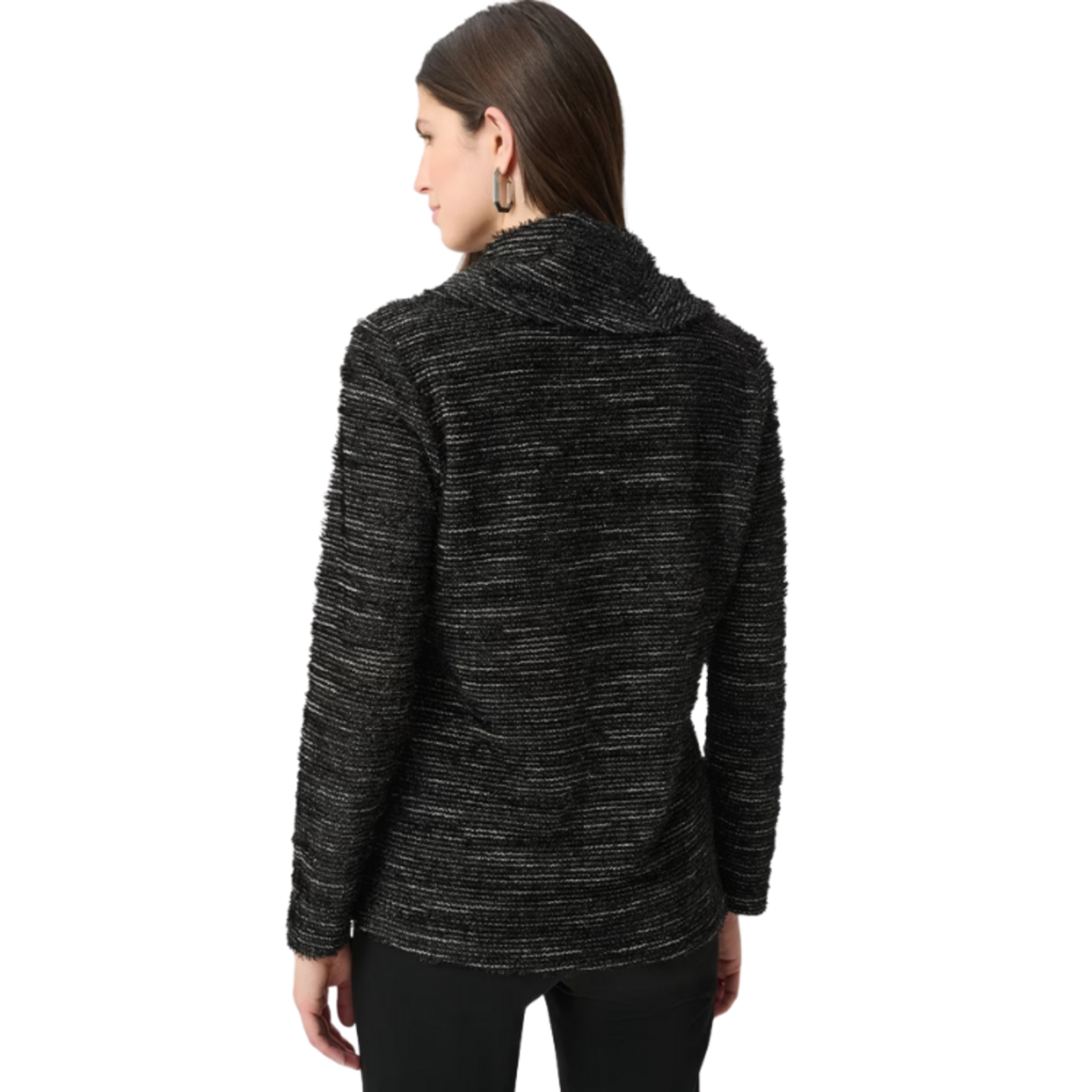Joseph Ribkoff Joseph Ribkoff - Cowl Neck Jewel Embellished Pullover