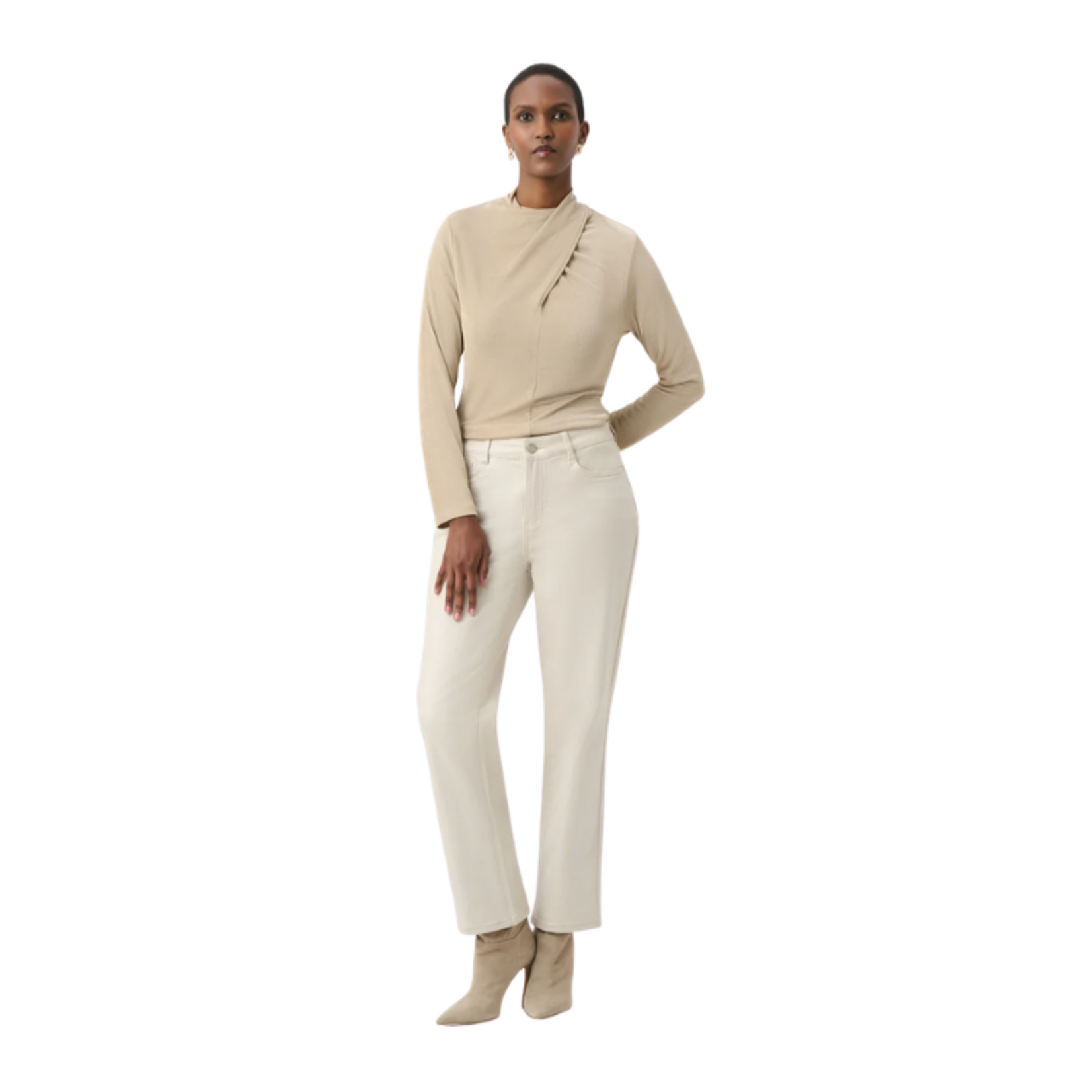 Joseph Ribkoff Joseph Ribkoff - Twisted Mock Neck Top