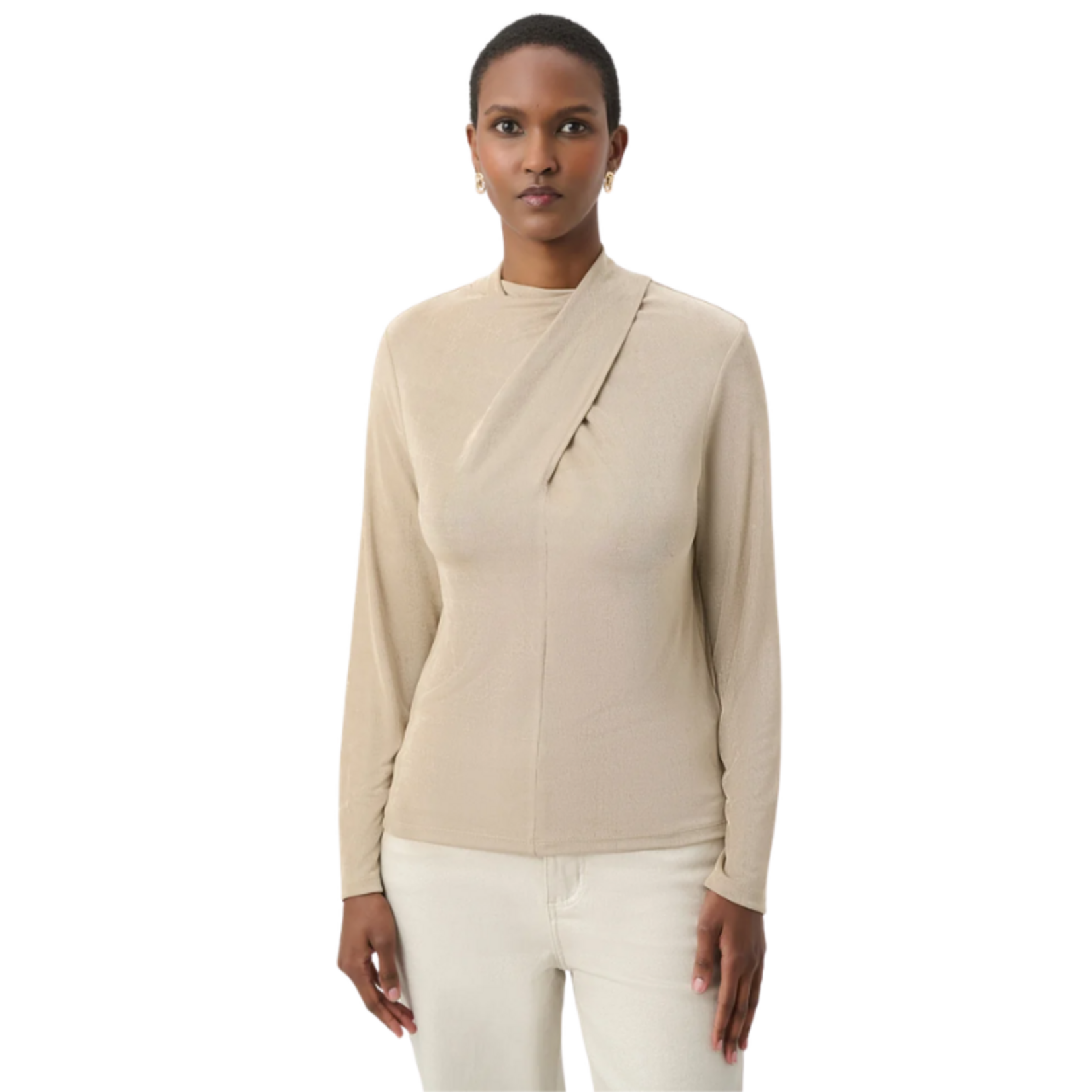 Joseph Ribkoff Joseph Ribkoff - Twisted Mock Neck Top
