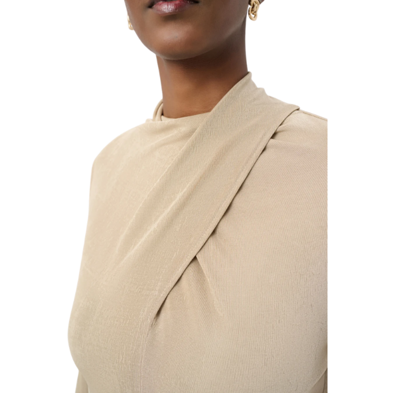 Joseph Ribkoff Joseph Ribkoff - Twisted Mock Neck Top