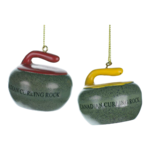 Curling Stone Ornament