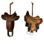 4" Saddle Ornament