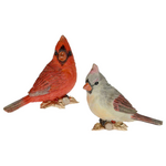 5" Cardinal on Gold Branch