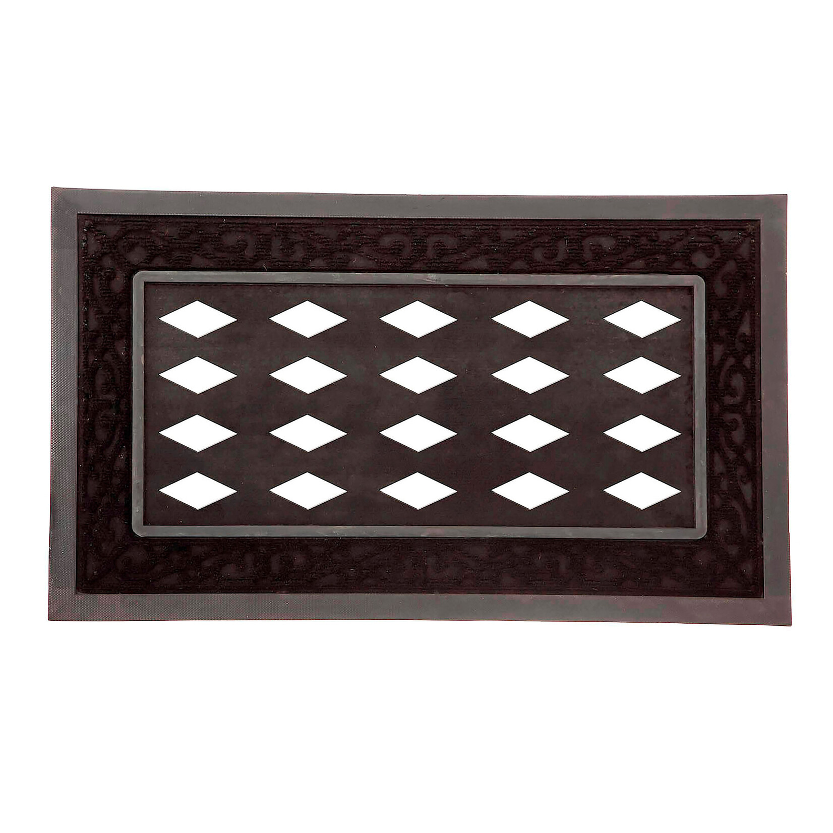 Evergreen Enterprises Black Scroll Sassafras Switch Mat Tray