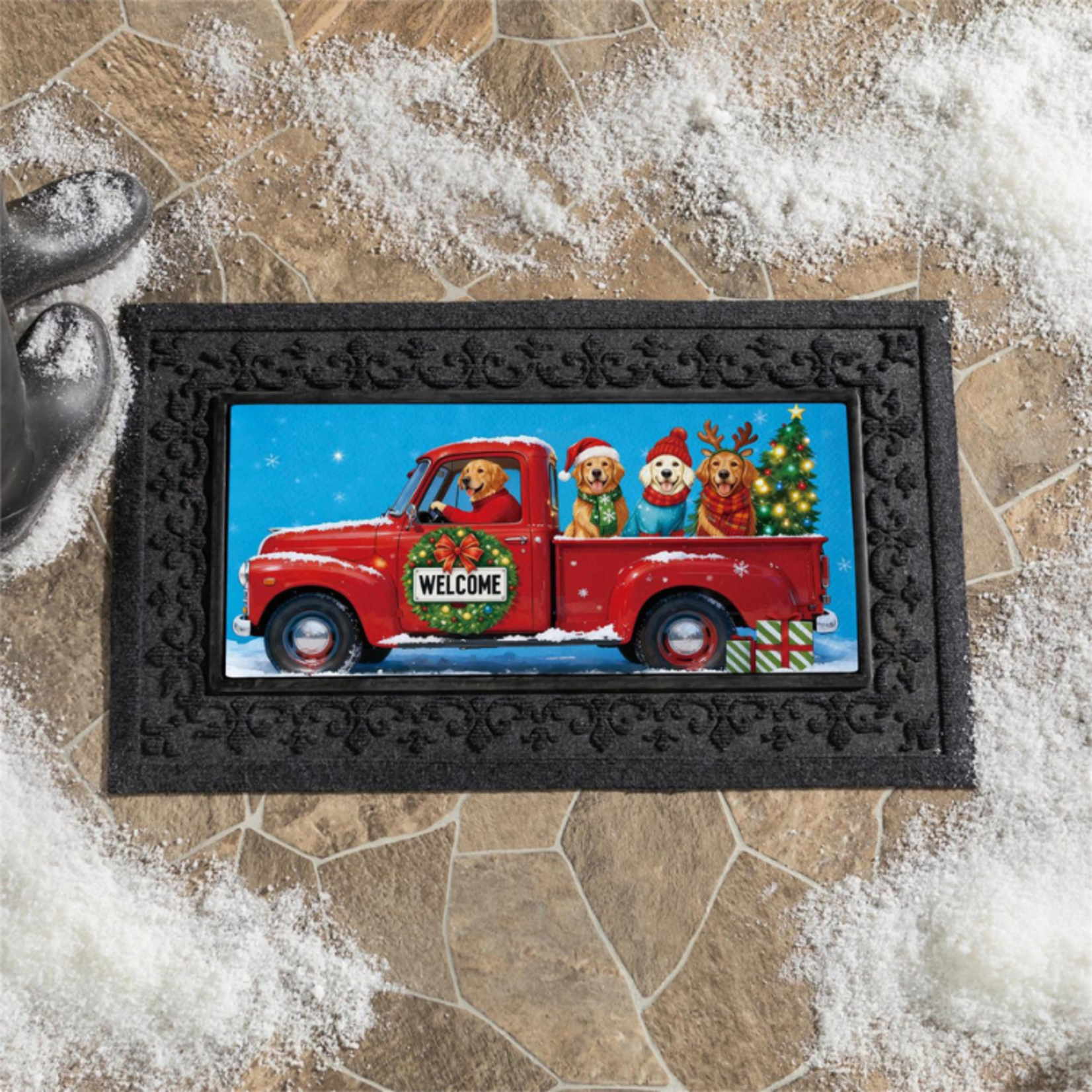 Evergreen Enterprises Happy Howlidays Sassafras Switch Mat