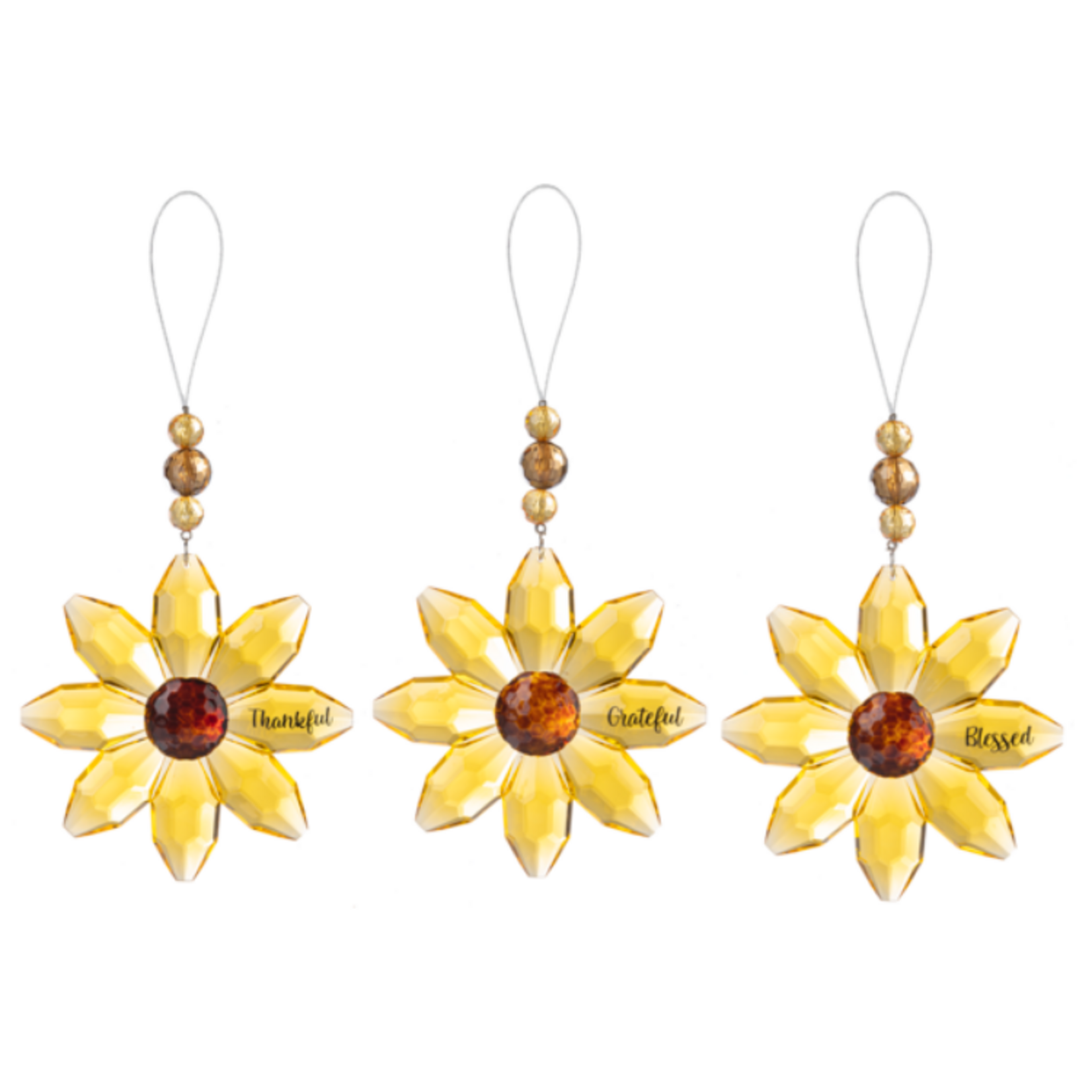 Autumn Blessings Sunflower Suncatcher