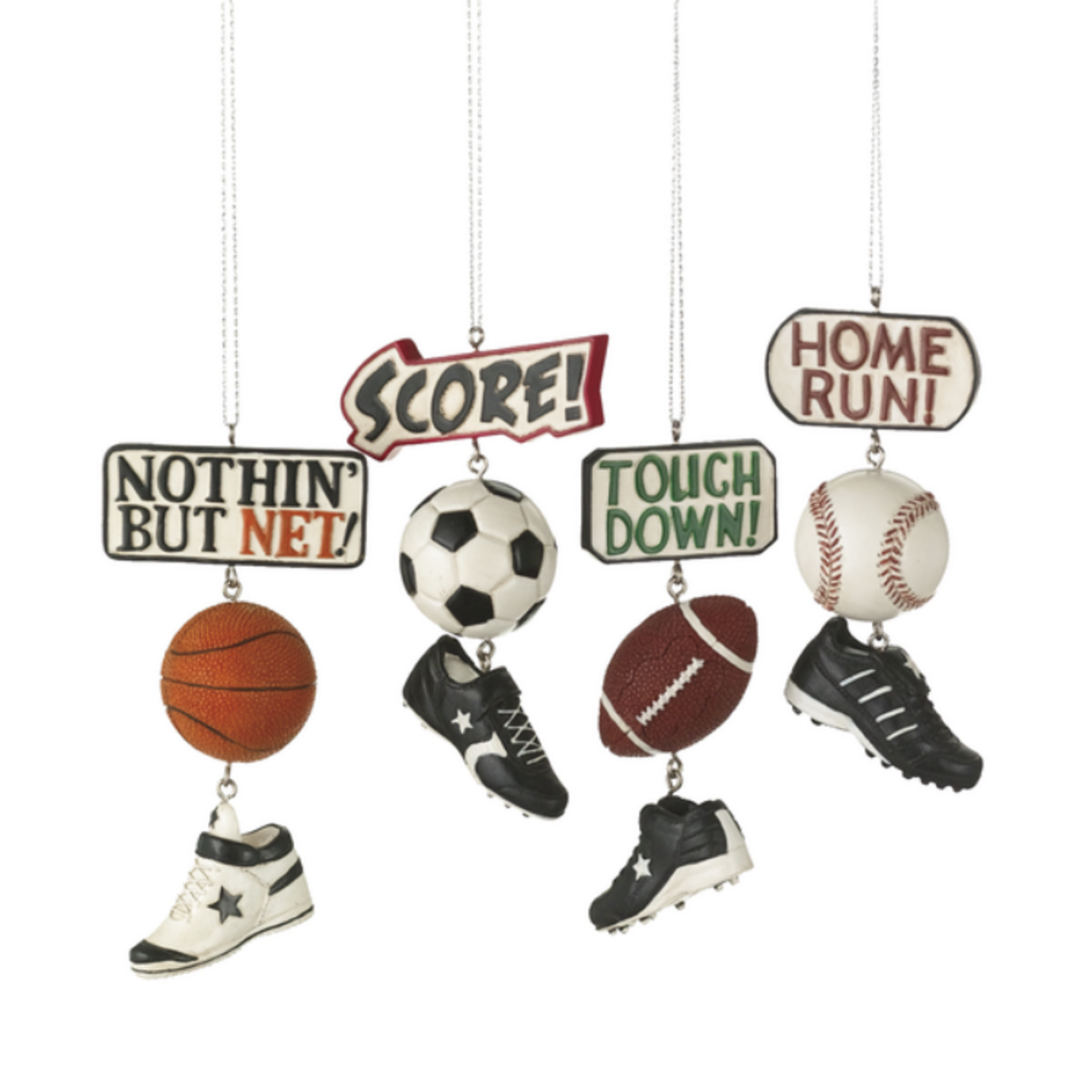 Sport Score Dangle Ornaments