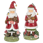 Woodland Santa Figurine
