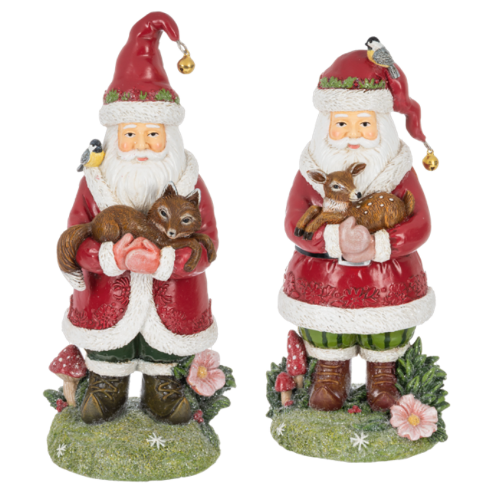 Woodland Santa Figurine