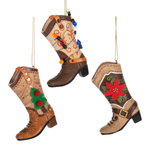 Ganz Gift Boots and Barn Christmas - Festive Boot Ornament