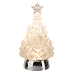 Shimmering Silver Tree w/ LED