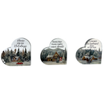 Ganz Gift Holiday Heart Block Decor