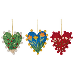 Handcrafted Fancy Heart Ornament