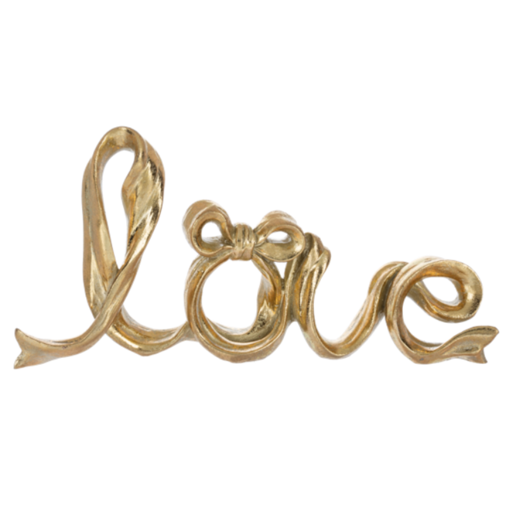 Love w/ Bow Tabletop Figurine
