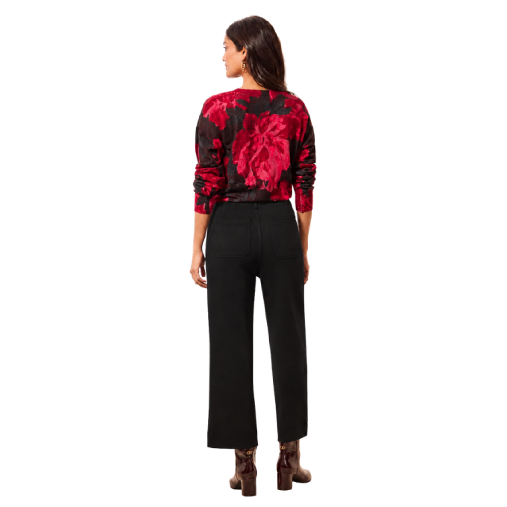 Tribal Tribal - Signature Every Body Ponte High Rise Capri Pants